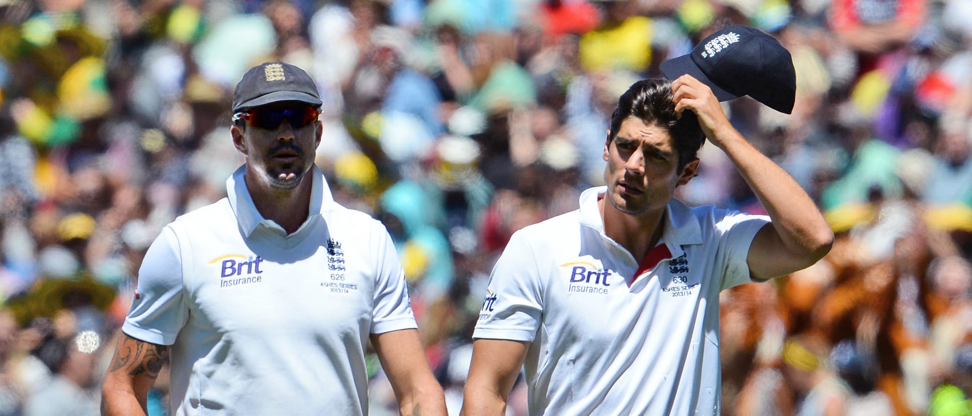 Alastair Cook and Kevin Pietersen