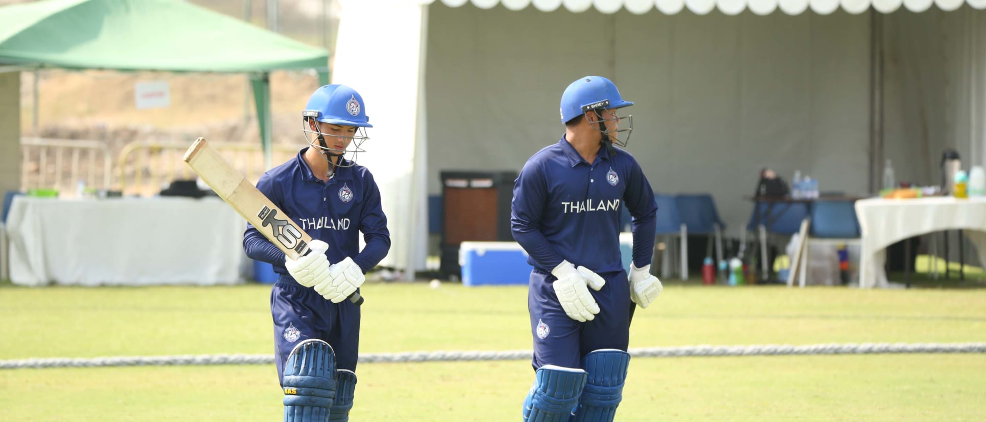 Thailand could only manage 89 with the bat