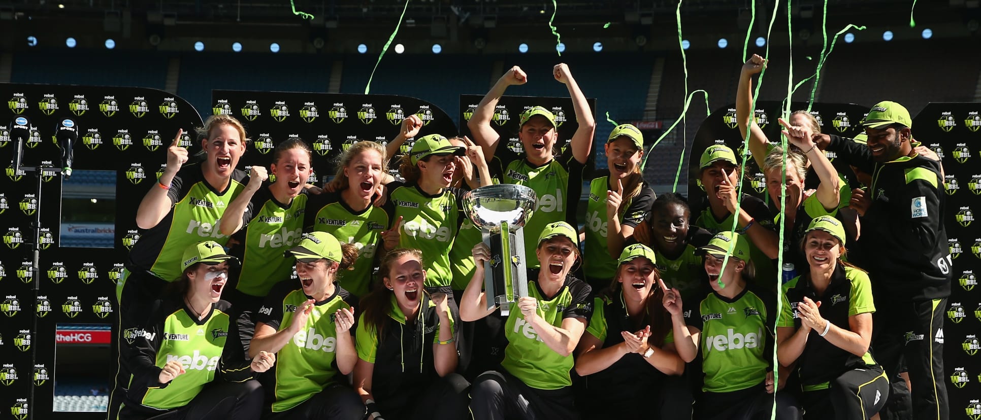 Sydney Thunder were the inaugural WBBL champions