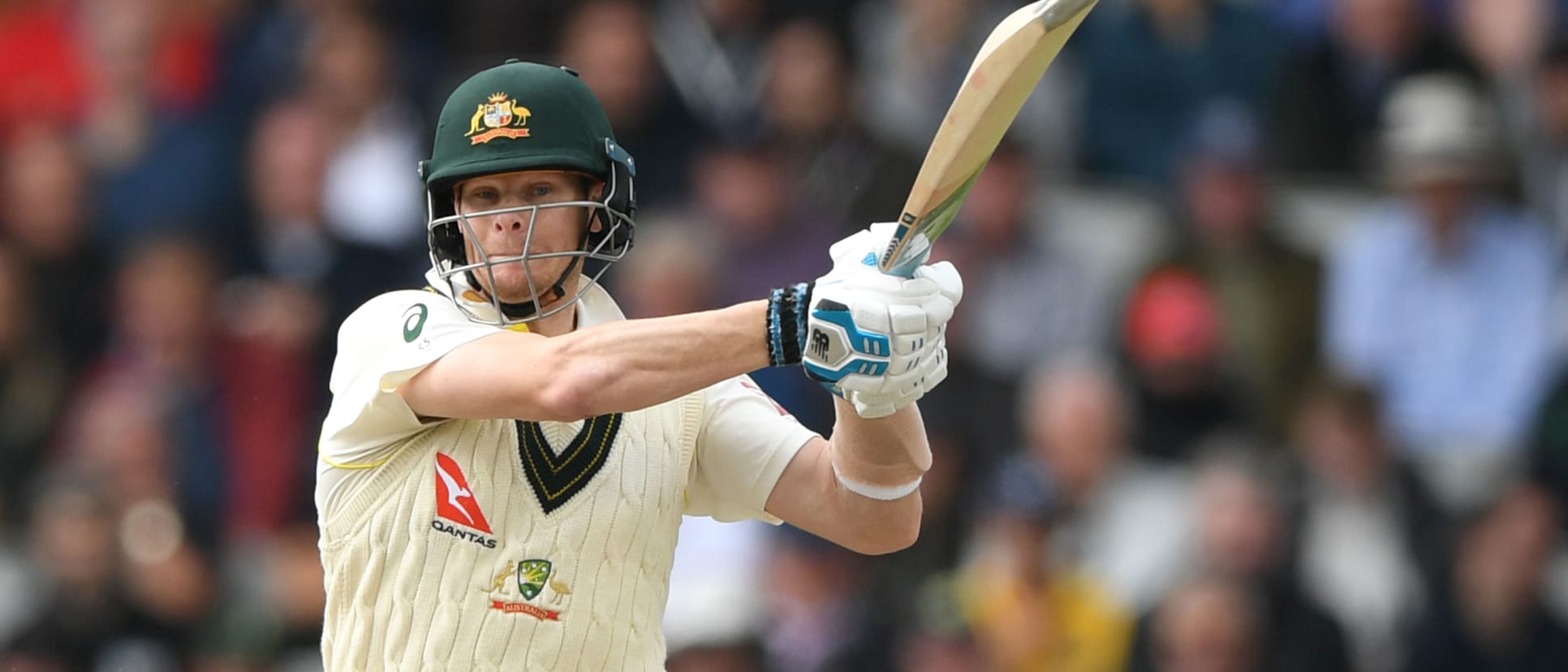 Smith dealt with the short ball tactfully