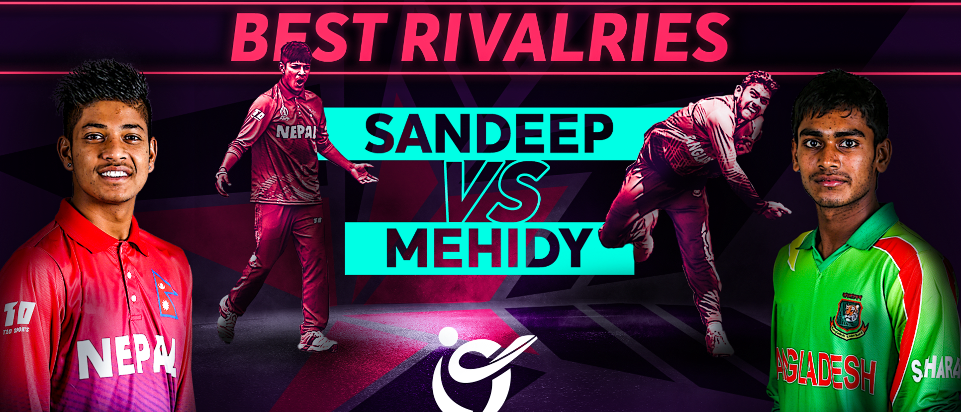 Sandeep Lamichhane v Mehidy Hasan Miraz