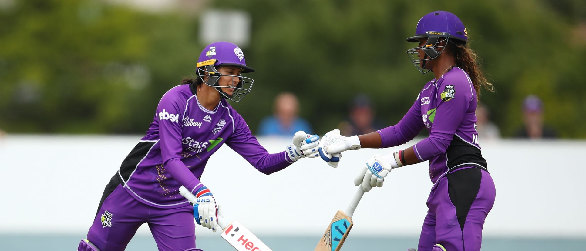 Smriti Mandhana and Hayley Matthews