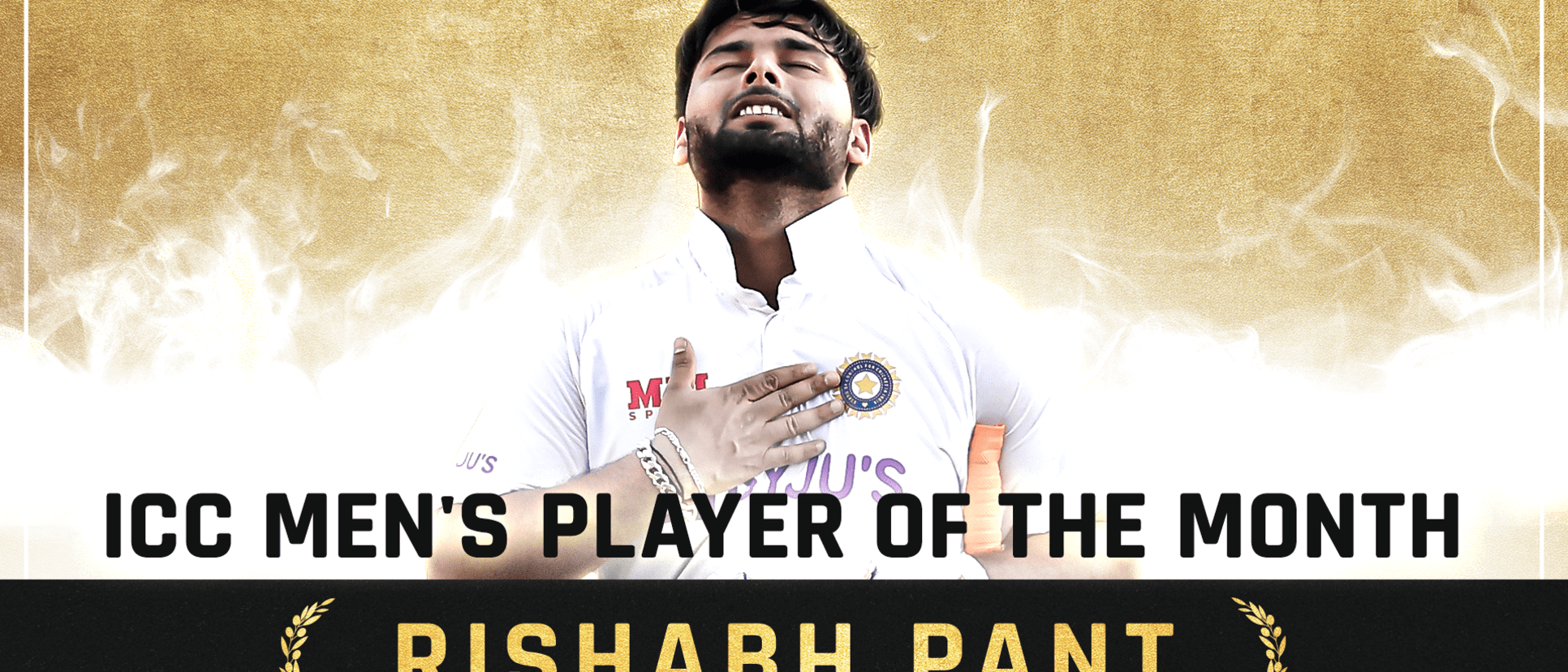 I dedicate this award to every member of Team India that contributed to our victory in Australia – Rishabh Pant