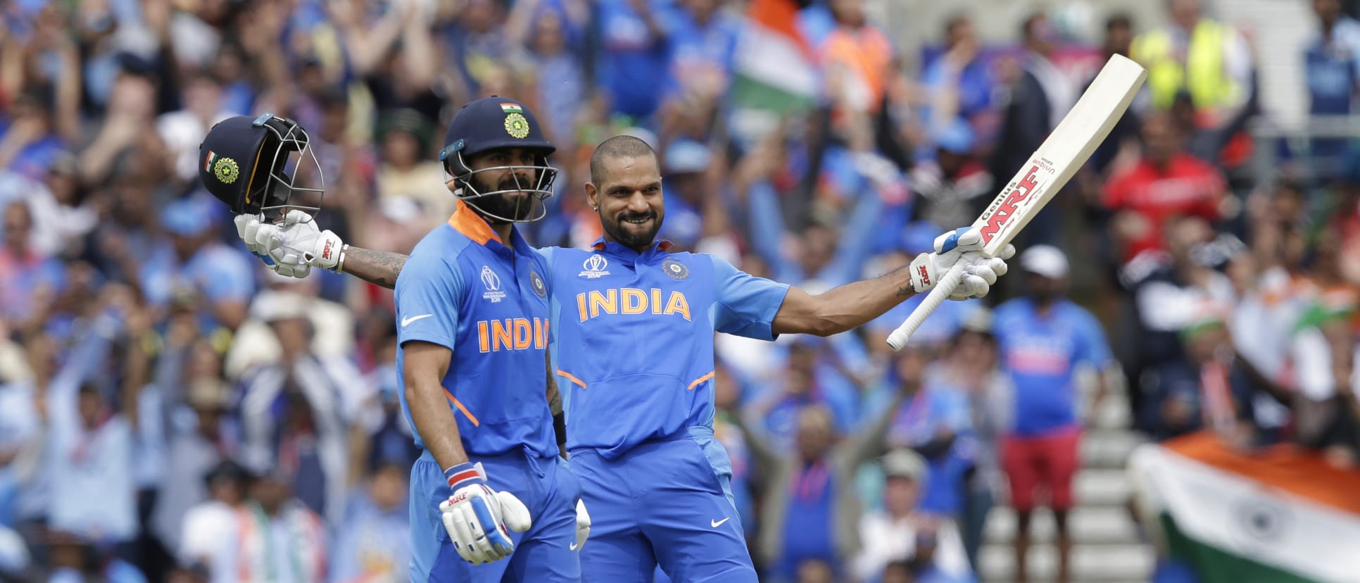 Shikhar Dhawan has been plagued by injury ever since he struck a century against Australia at the World Cup