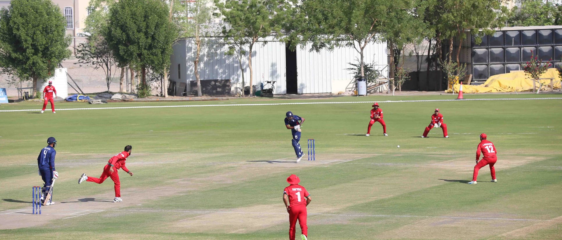 Oman v USA, 11th Match, ICC World Cricket League Division Three at Al Amarat, Nov 16 2018