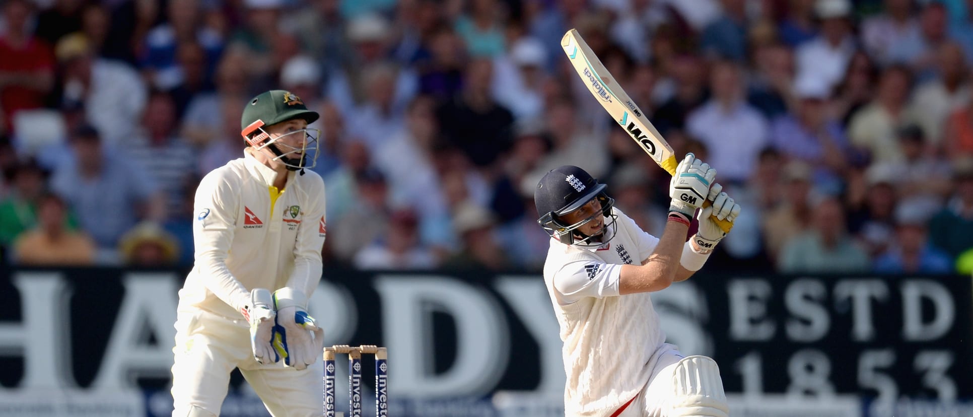 Joe Root went to the top of the ICC Test batting rankings during the 2015 Ashes.