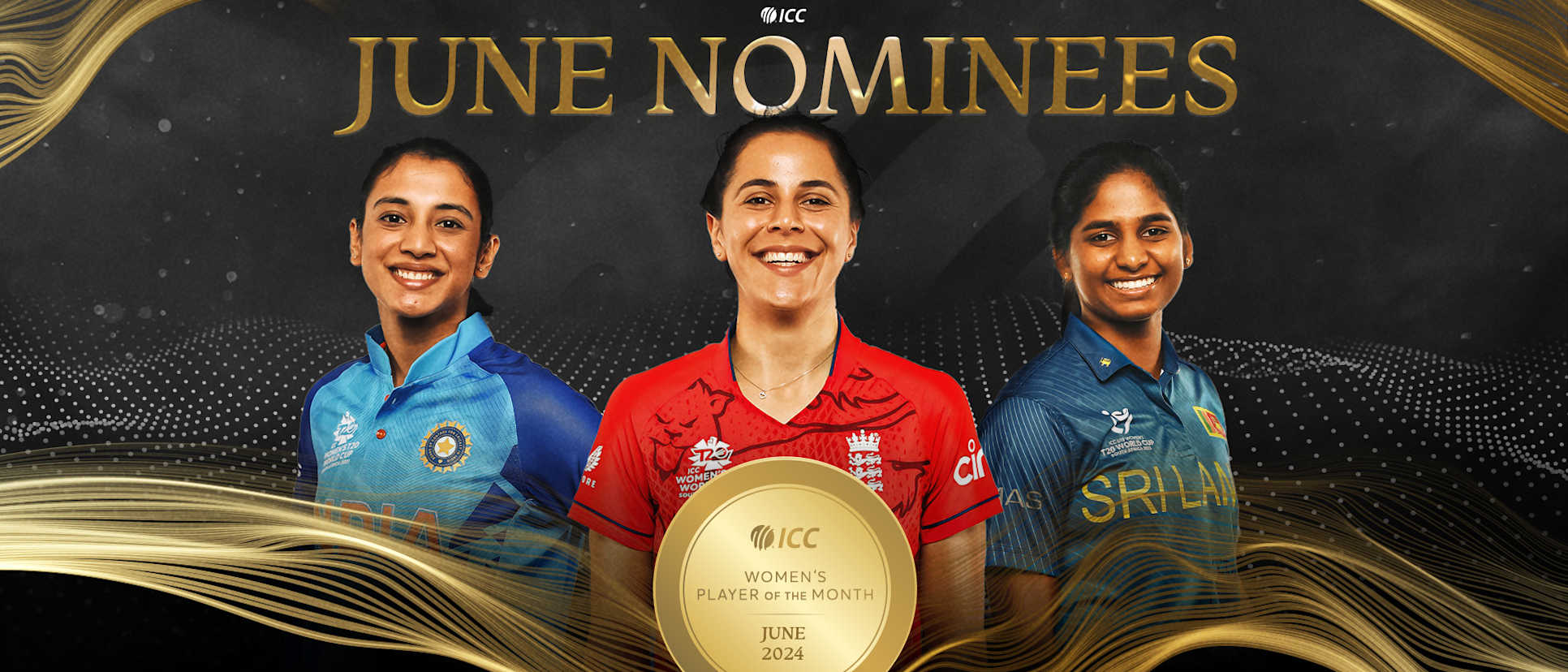 ICC Women’s Player of the Month nominees for June 2024 revealed
