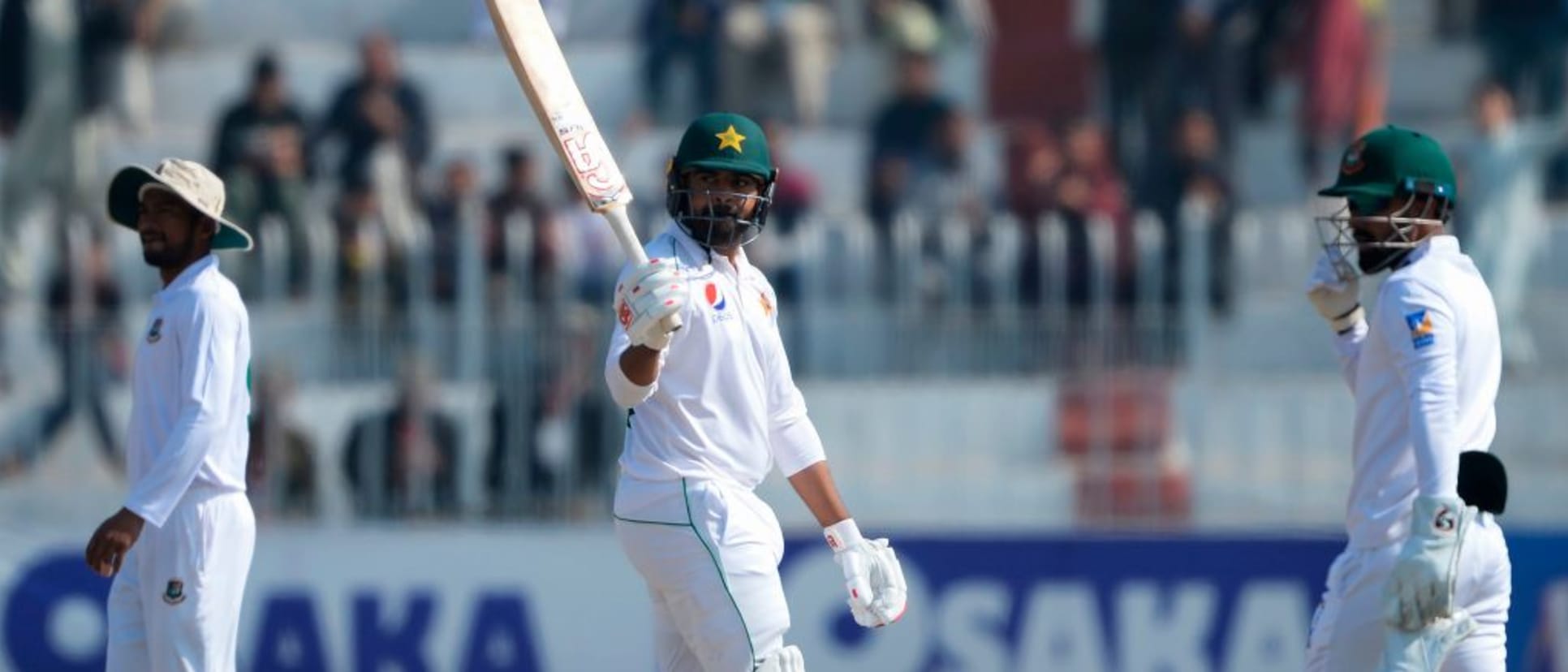 Haris Sohail hit a half-century in Pakistan's innings victory over Bangladesh in February