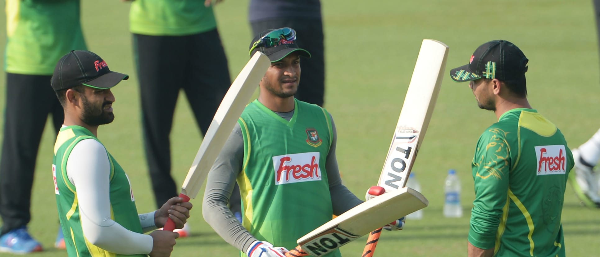 Tamim Iqbal, Shakib Al Hasan, Mashrafe Mortaza and Mushfiqur Rahim (not in picture) will hope to inspire the next generation of Bangladesh players