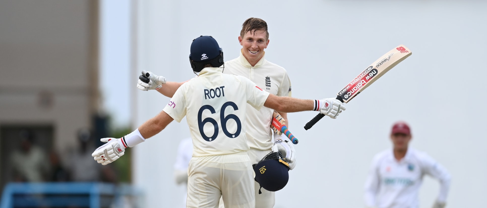 Zak Crawley scored a magnificent century in the first Test match against West Indies