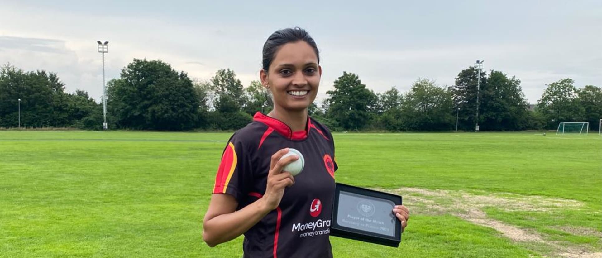 Germany's captain Anuradha Doddaballapur finished with most wickets in the series (7) and second most runs (74) .