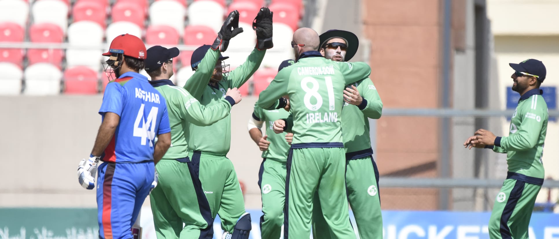 Ireland levelled the series 1-1