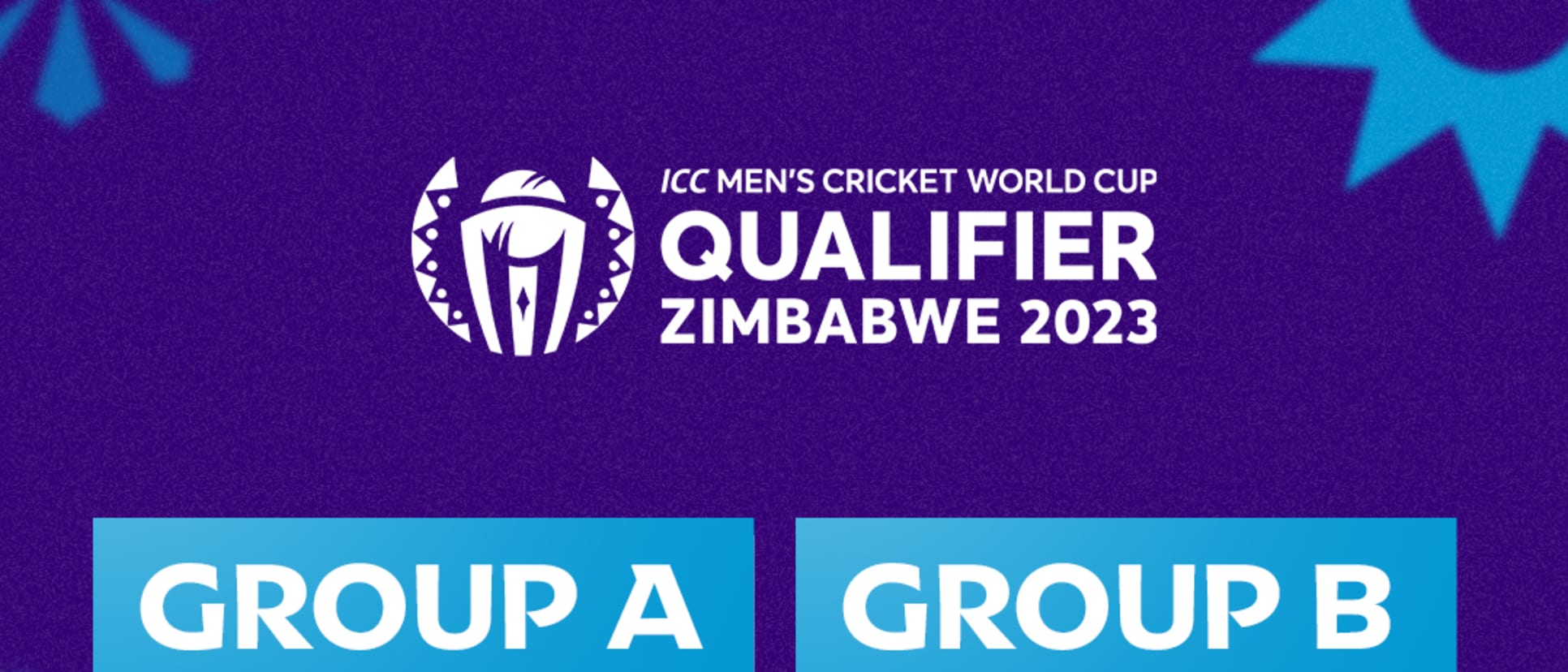 Groups for the Cricket World Cup Qualifier 2023