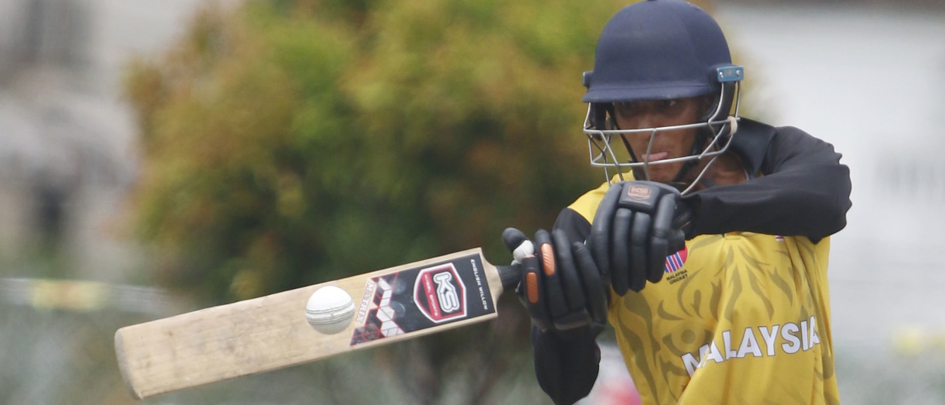 Malaysia managed too get 83 from their nine overs