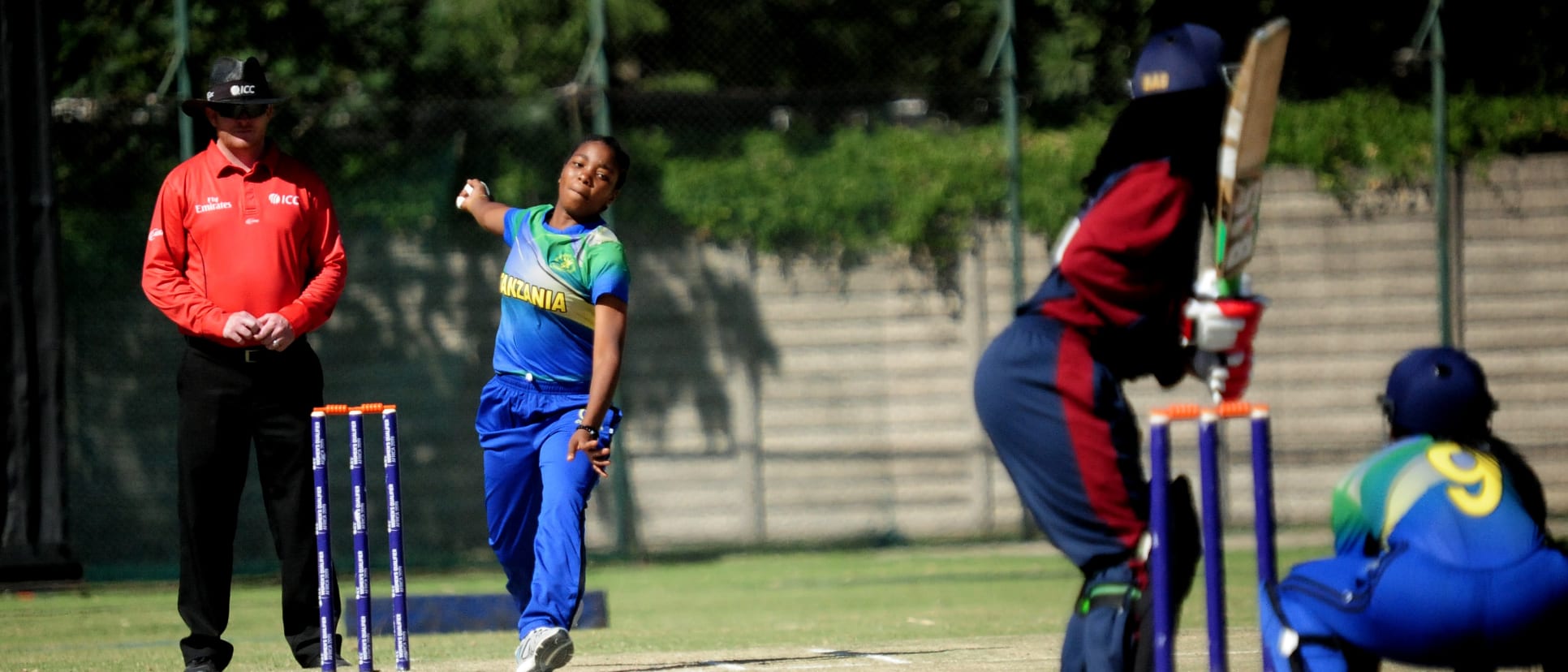 Tanzania's Nasra Saidi bagged 3-8 in four overs