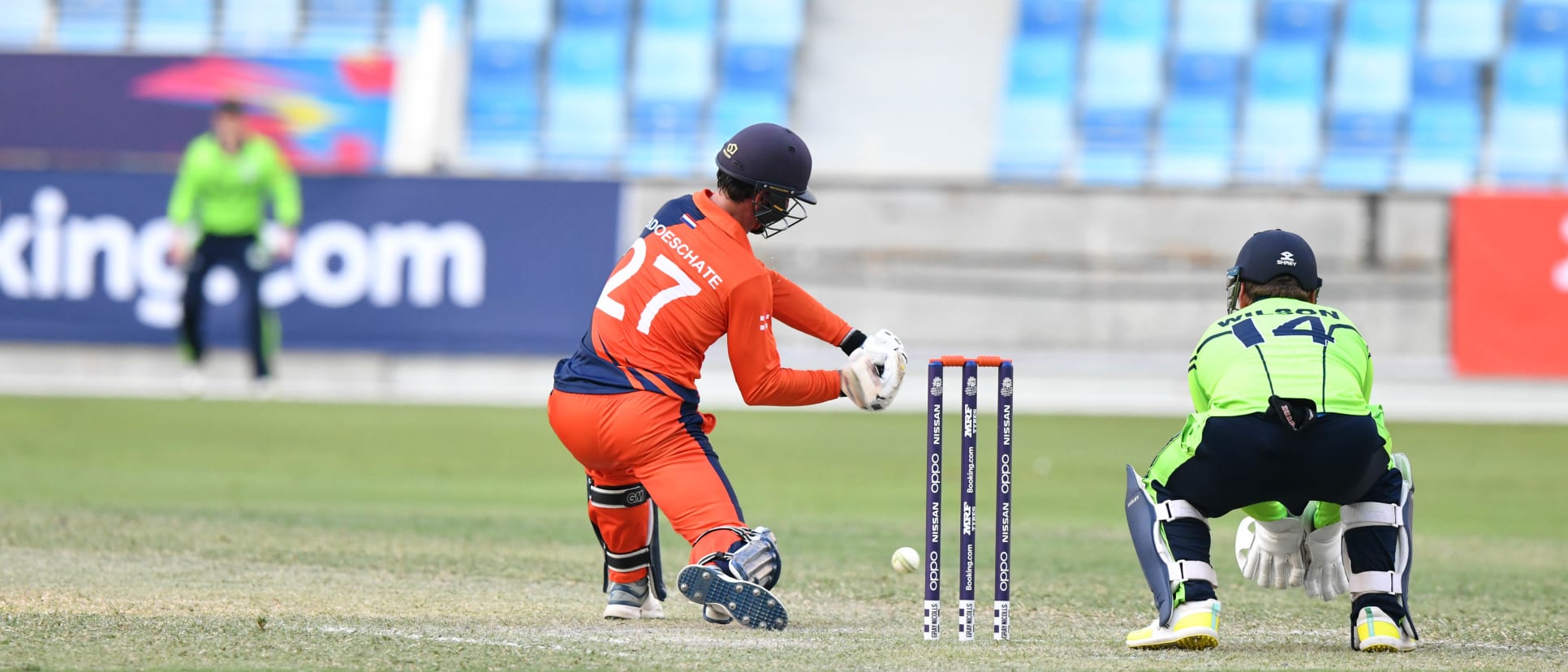 Ryan ten Doeschate, Ireland v Netherlands, 14th October 2019.