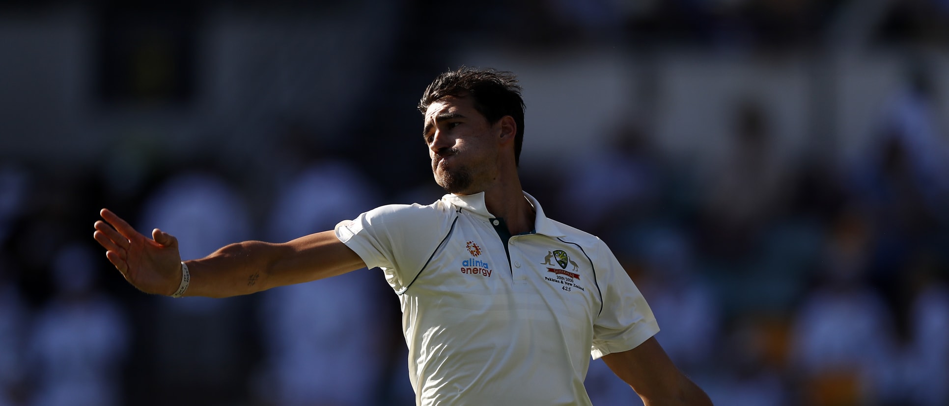 Mitchell Starc ripped through Pakistan early in their second innings