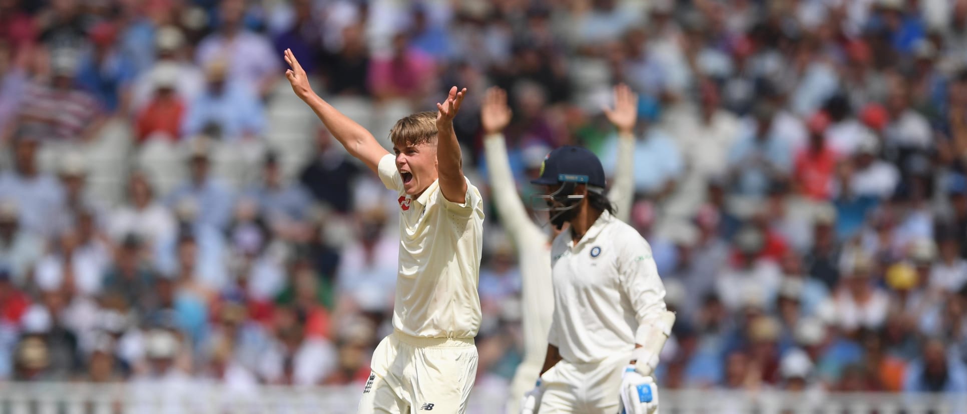 Sam Curran notched figures of 4/74 in a wicked bowling display