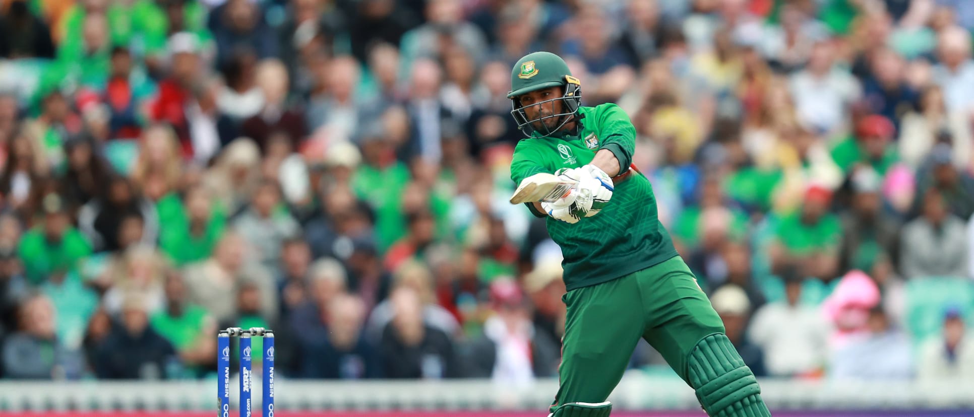 Mahmudullah played as a specialist batsman at the World Cup