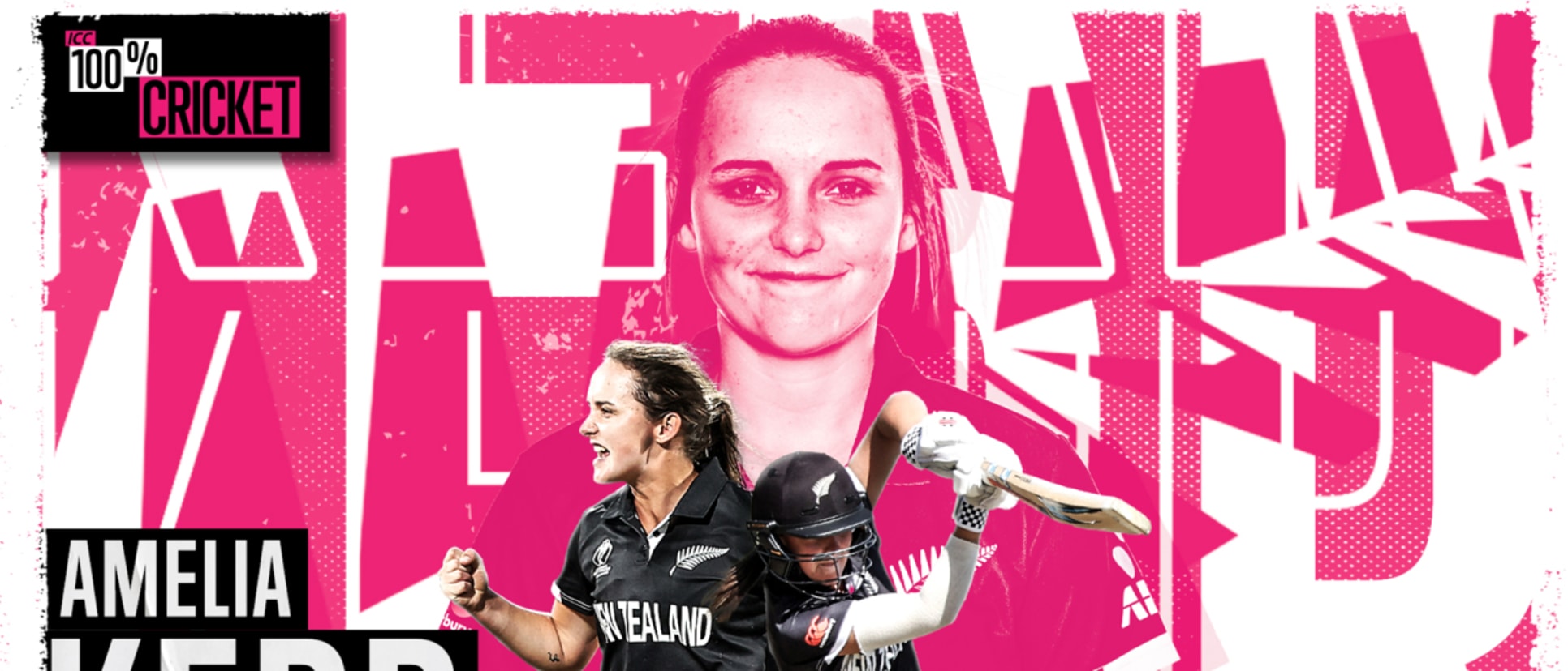 Amelia Kerr | New Zealand's rising star | 100% Cricket