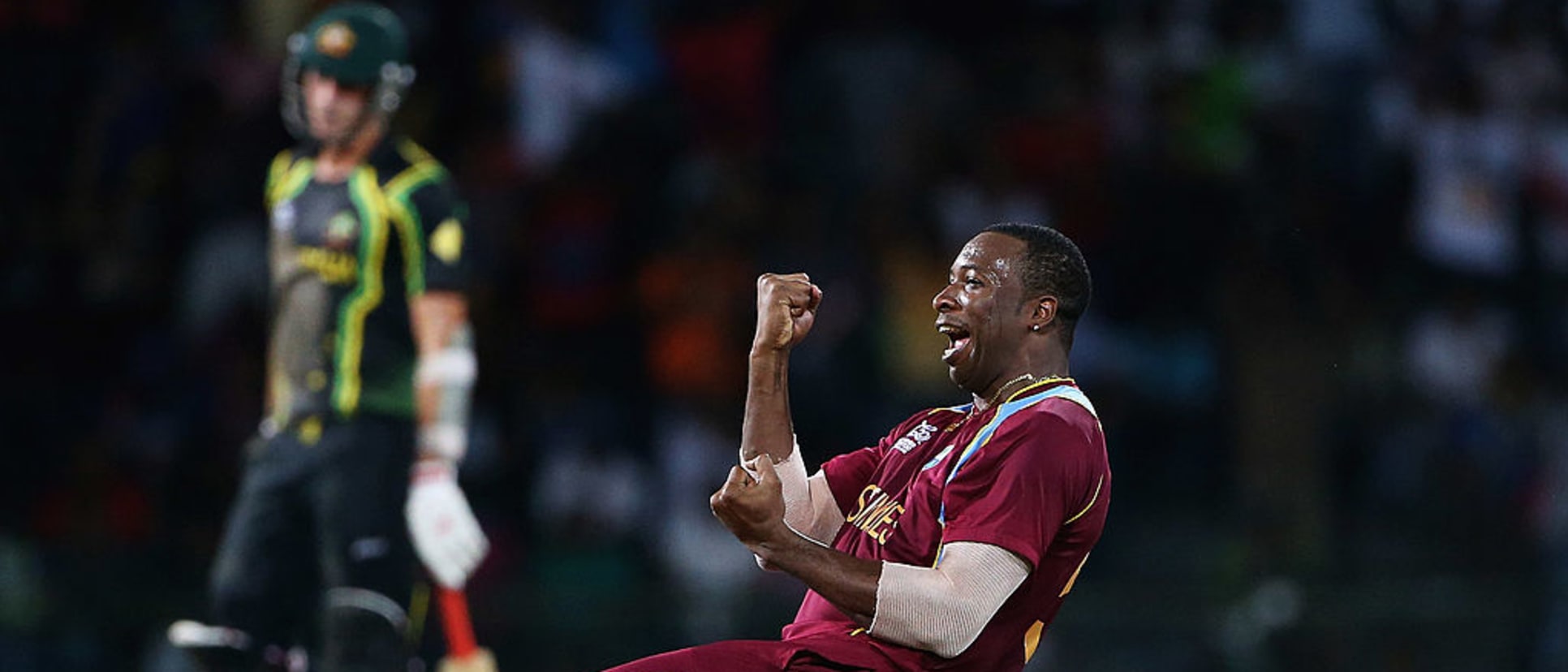 Pollard was part of the West Indies squad that won the 2012 ICC Men's T20 World Cup