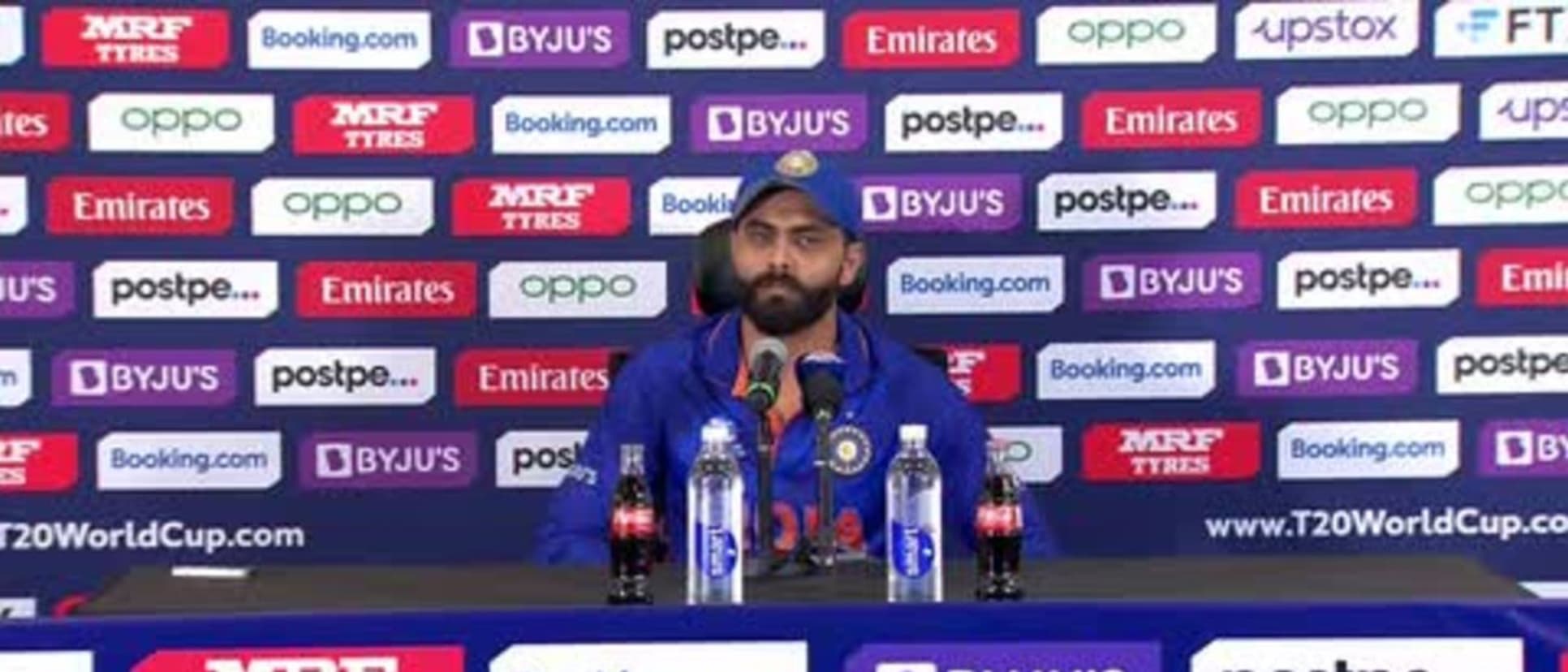 5 November - Dubai - India Player Ravindra Jadeja Post-match Press ...