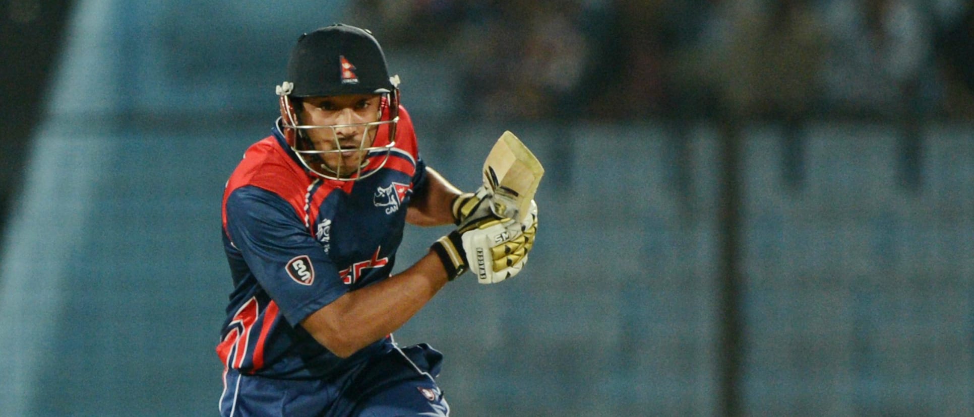 Paras Khadka, the Nepal captain, is one of the more experienced members of the young team