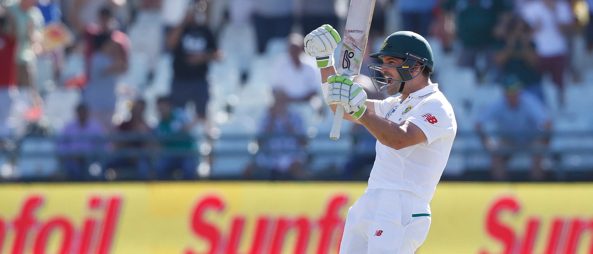 Elgar was the lone warrior for South Africa in the first innings against Australia