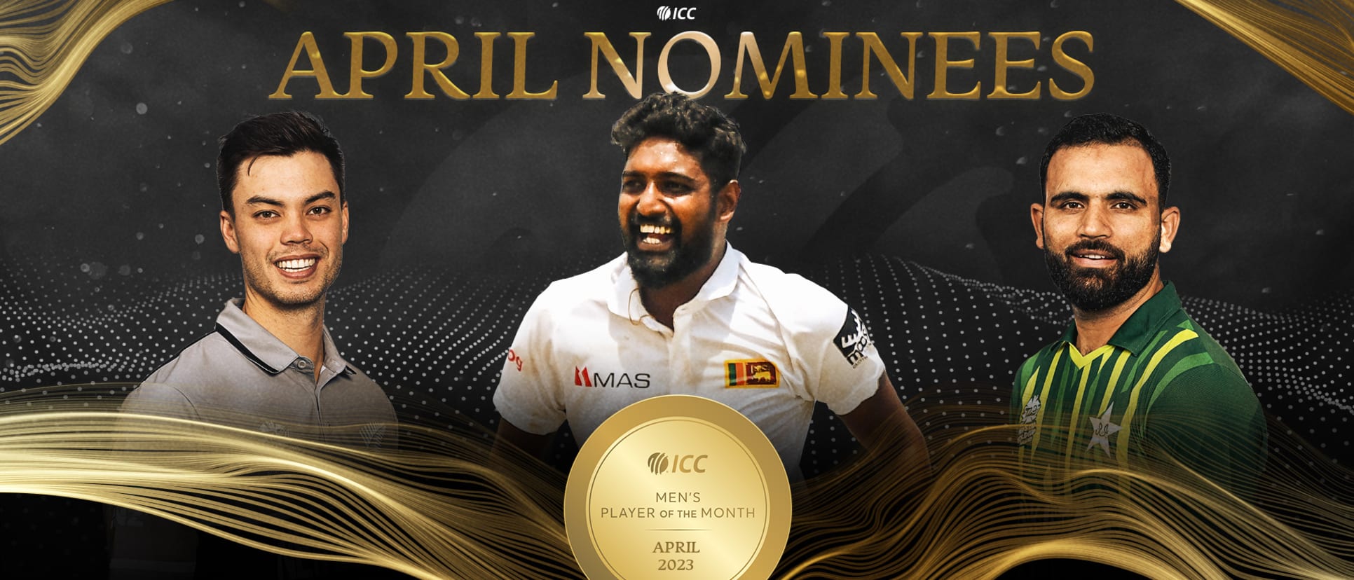 ICC Men's Player of the Month for April 2023