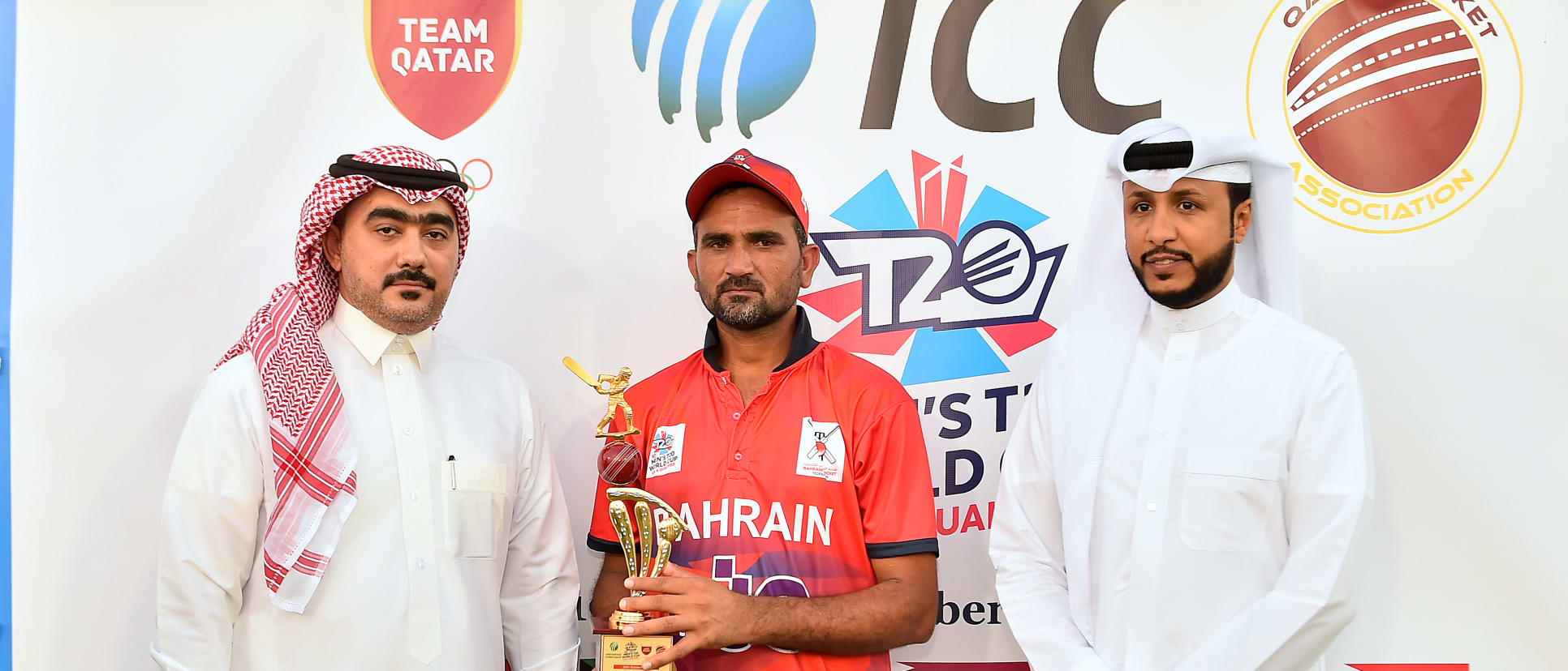 Player of the match: Sarfaraz Ali of Bahrain