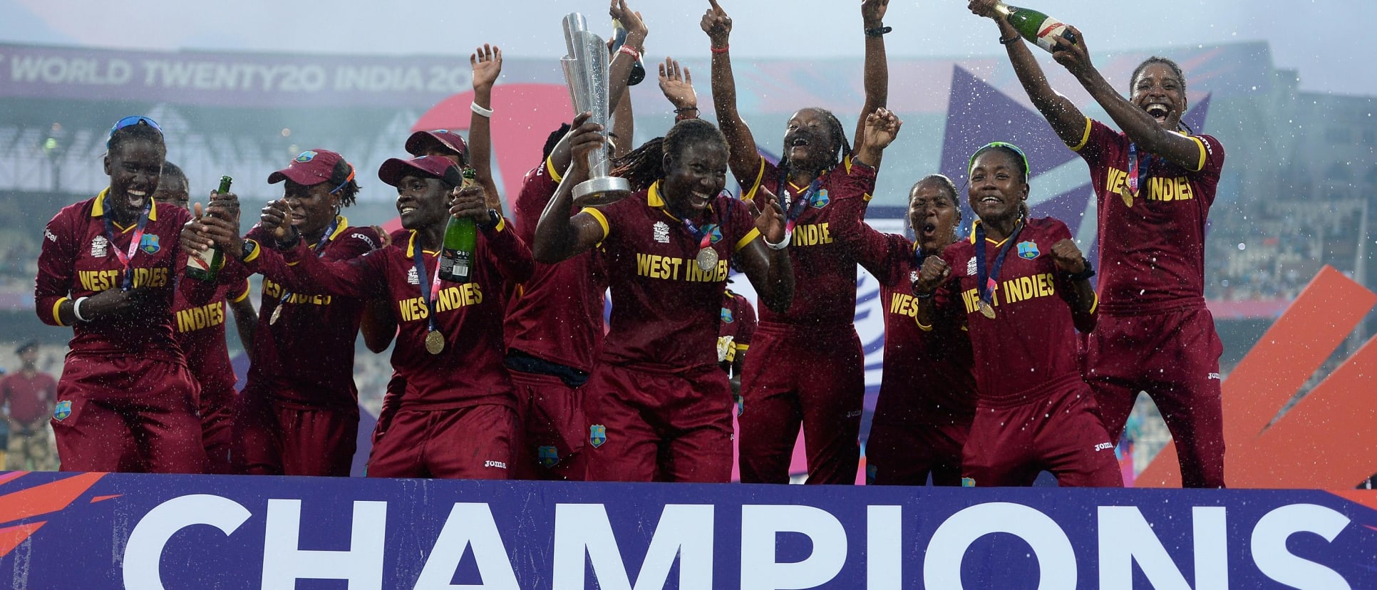 ICC Women's World Twenty20 in India 2016 final match between Australia and West Indies at Eden Gardens on April 3, 2016 in Kolkata, India.