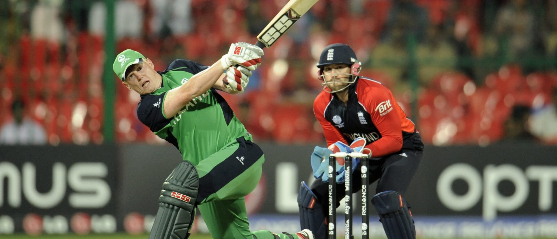 Kevin O'Brien shot to fame when he guided Ireland to victory over England at the World Cup