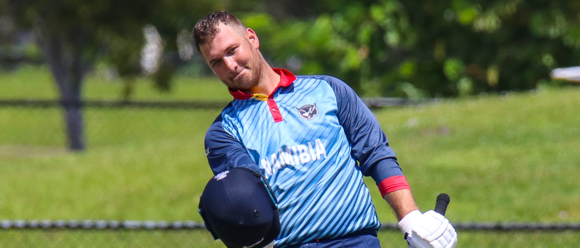 JP Kotze's century was the first in ODIs for Namibia and the first in the CWC League Two