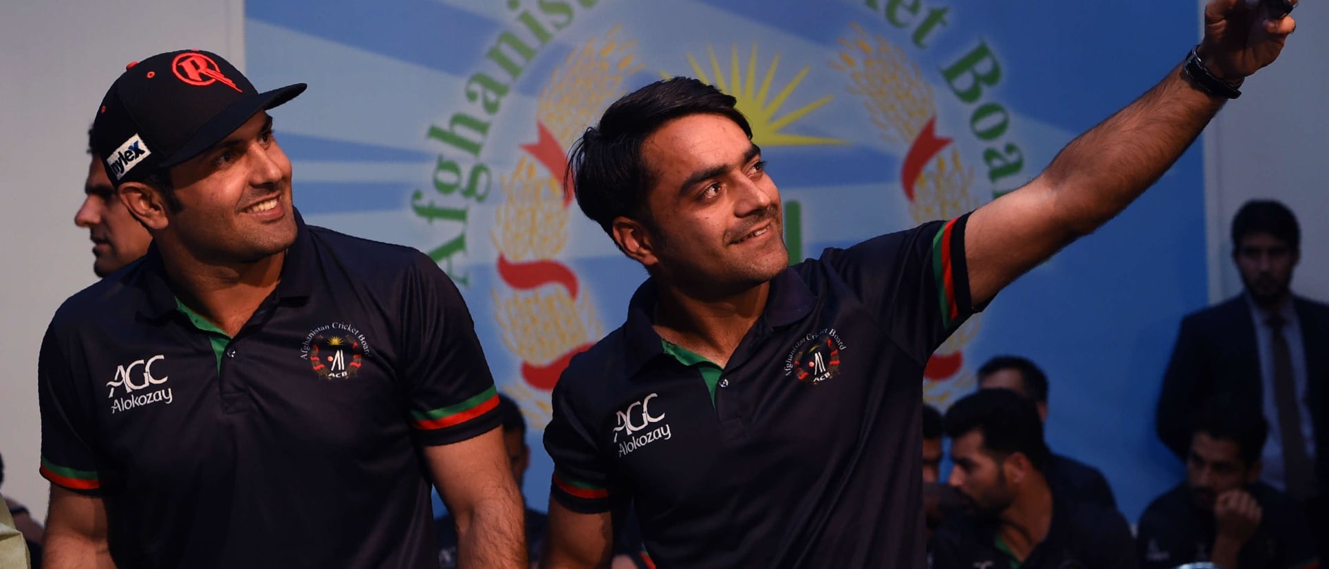 Rashid Khan and Mohammad Nabi