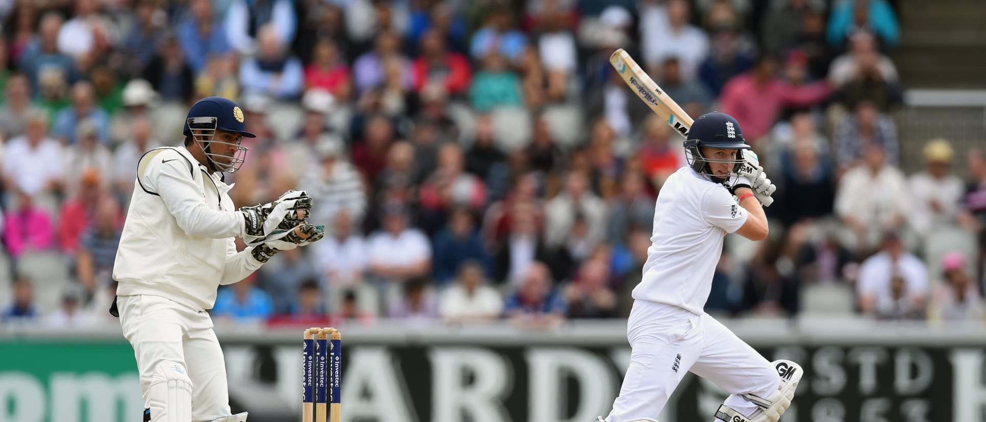 Joe Root dominated India in 2014.