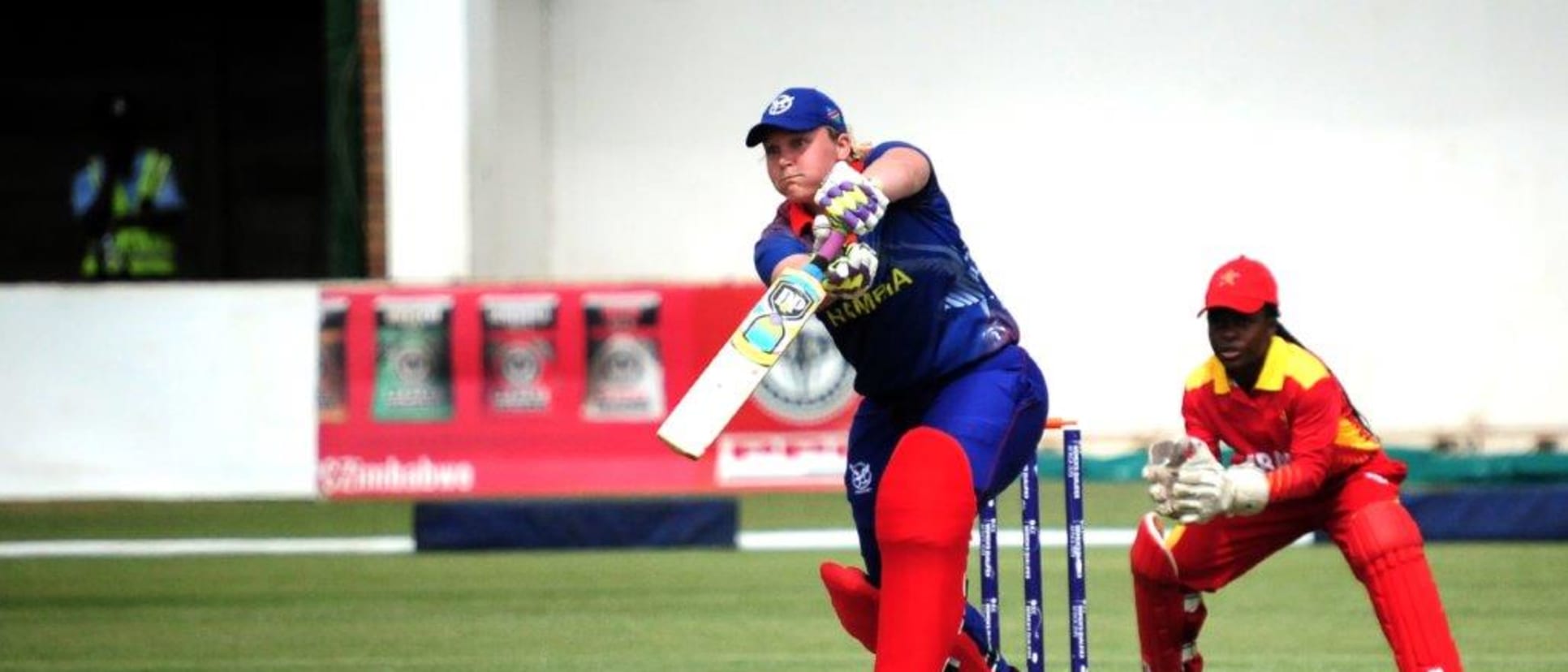 Namibia batter Sune Wittmann