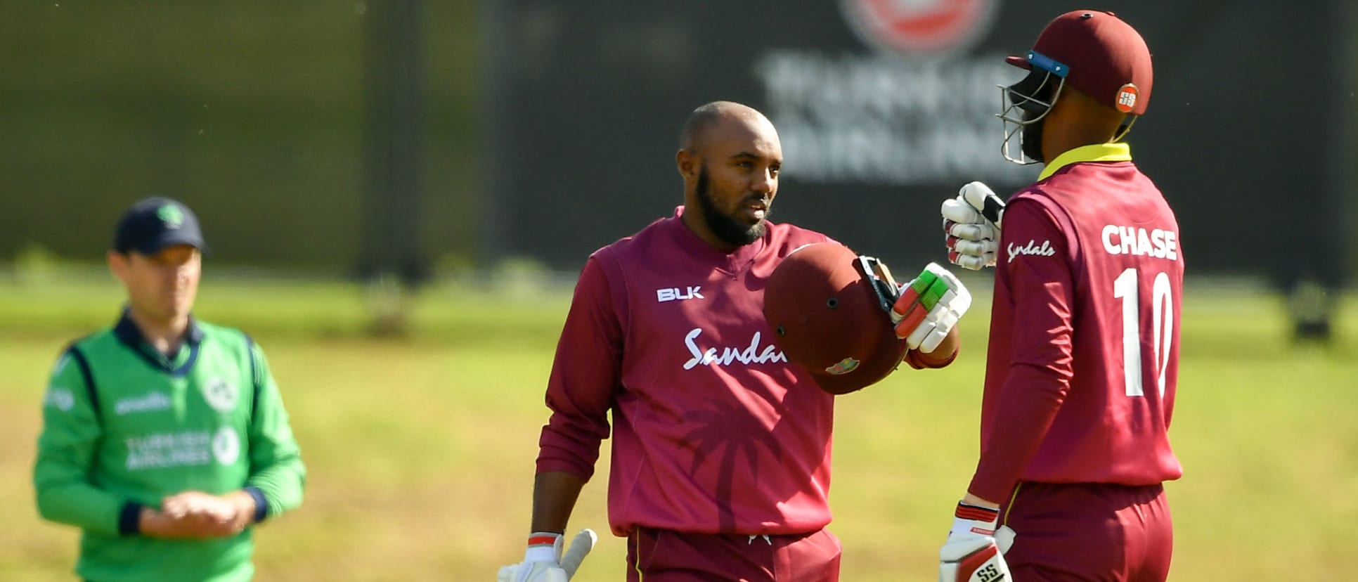 Ambris smashed a brilliant 148 against Ireland in May