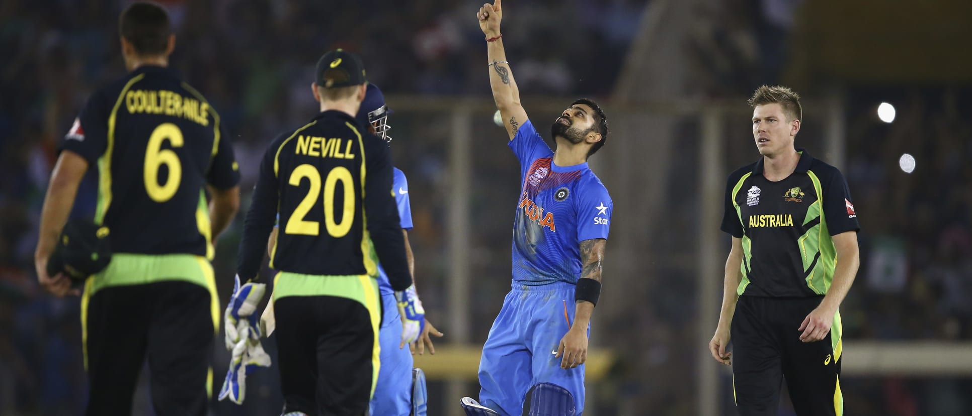 Virat Kohli was out of this world in Mohali.