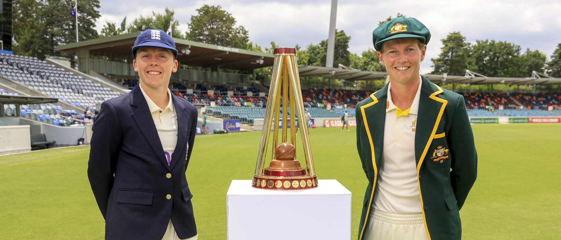 Heather Knight and Meg Lanning