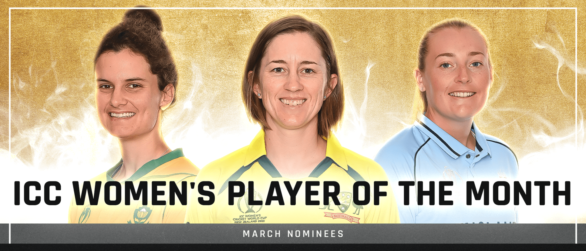 ICC Women's POTM Nominees – March 2022