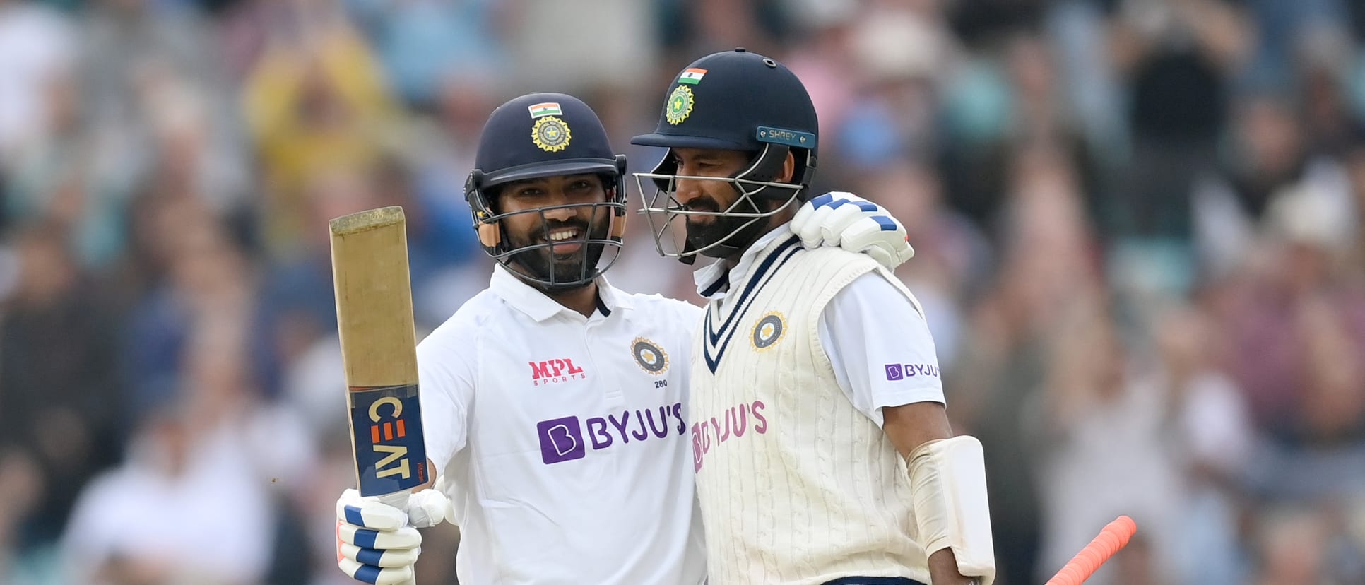 Rohit Sharma and Cheteshwar Pujara