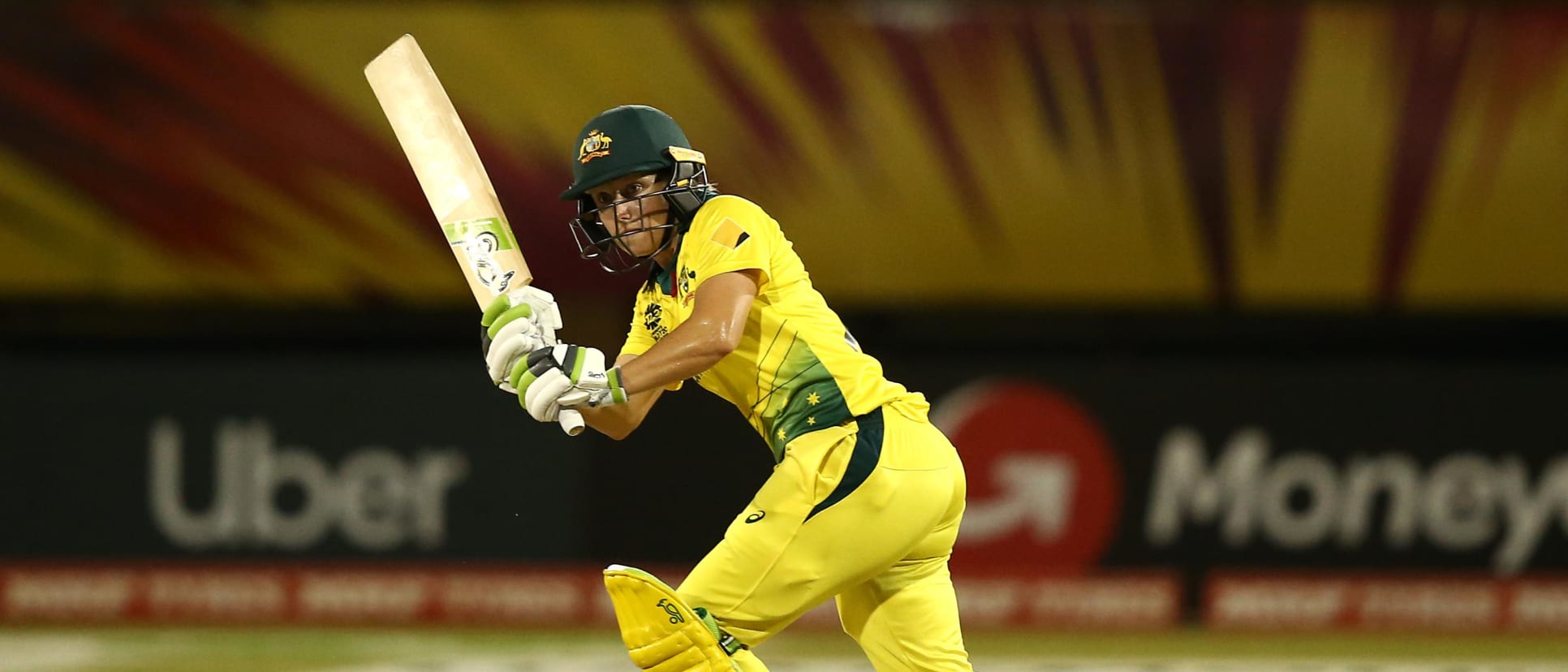 Alyssa Healy of Australia bats during the ICC Women's World T20 2018 match between Australia and Ireland at Guyana National Stadium on November 11, 2018 in Providence, Guyana.