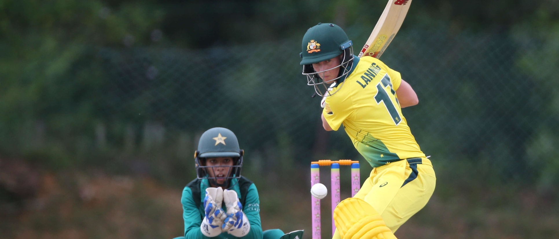 Action from the second ICC Women's Championship Pakistan v Australia ODI – 20 October, 2018