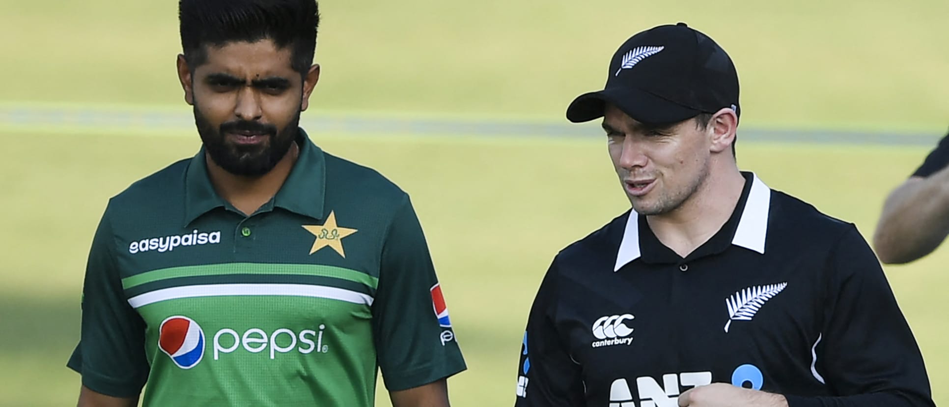 Babar Azam and Tom Latham