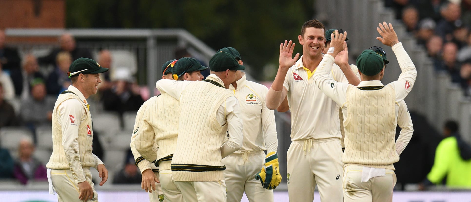 Hazlewood finished day three with figures of 4/48