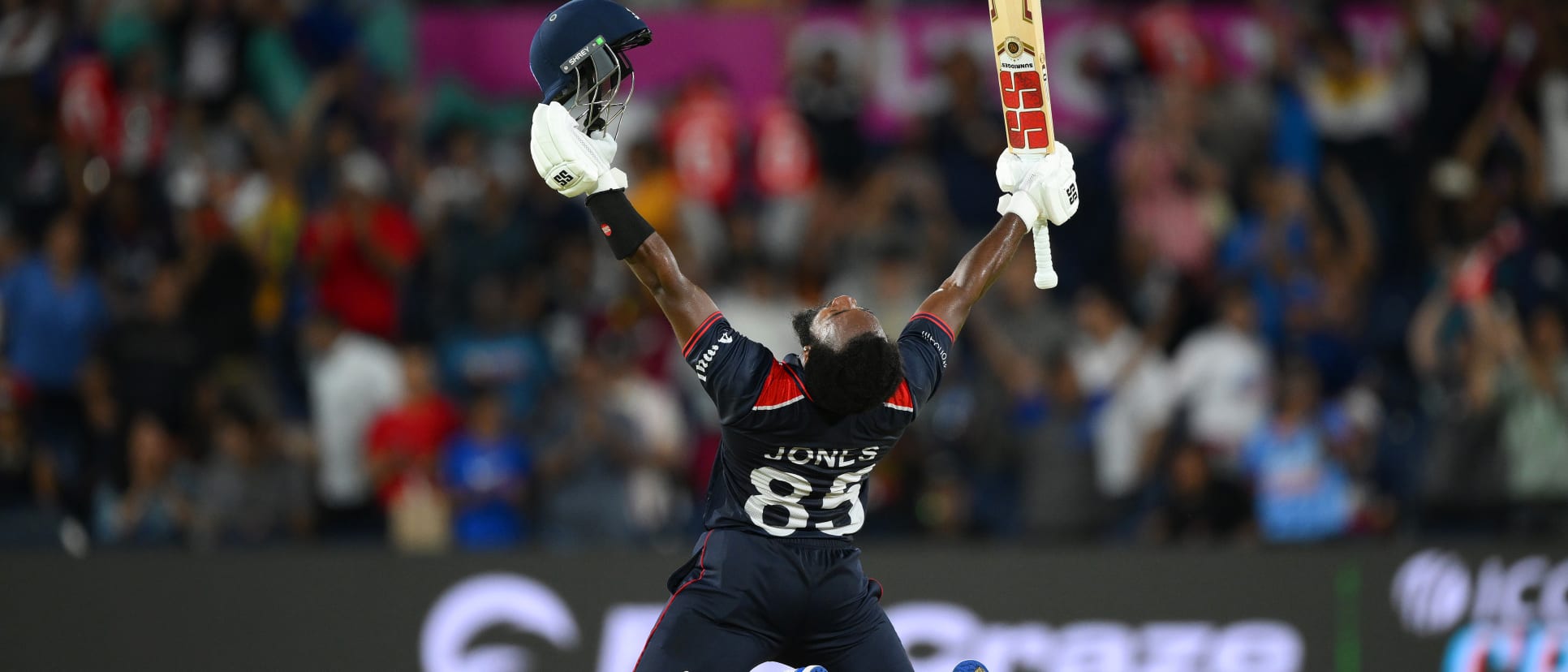 Jones the hero as scintillating knock helps USA to victory in T20 World