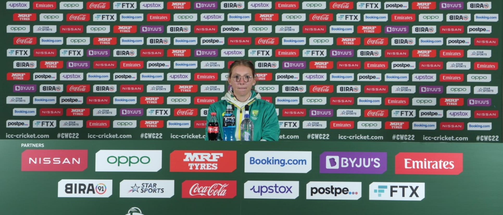 Pre-Match-Australia-Darcie-Brown-14-03-2022_Moment