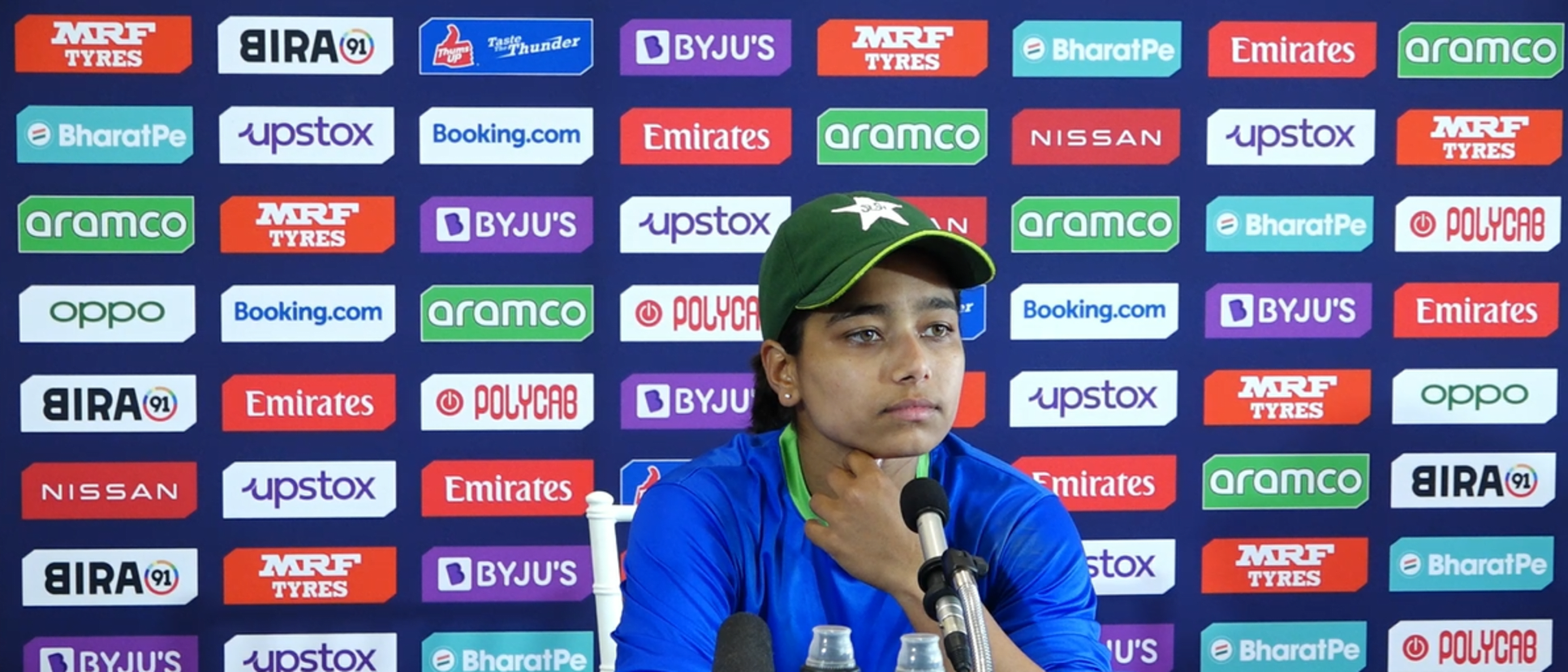 Pakistan-player-Fatima-Sana-post-match-21FEB2023