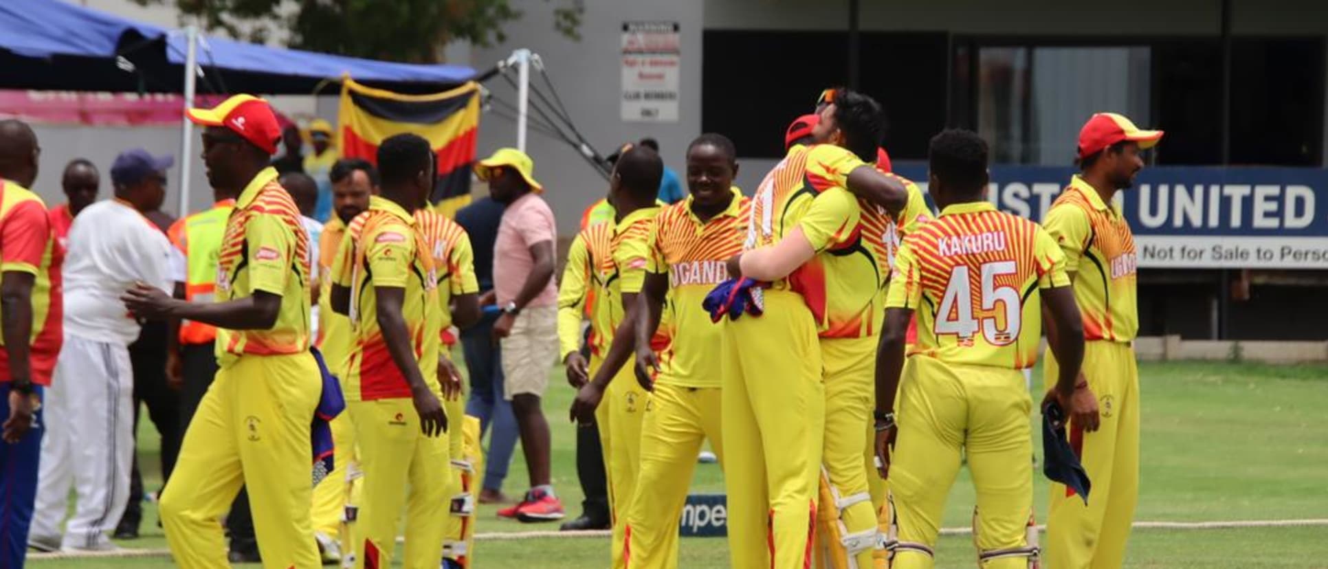 Uganda beat Zimbabwe by five wicket. Picture Credit: Cricket Uganda