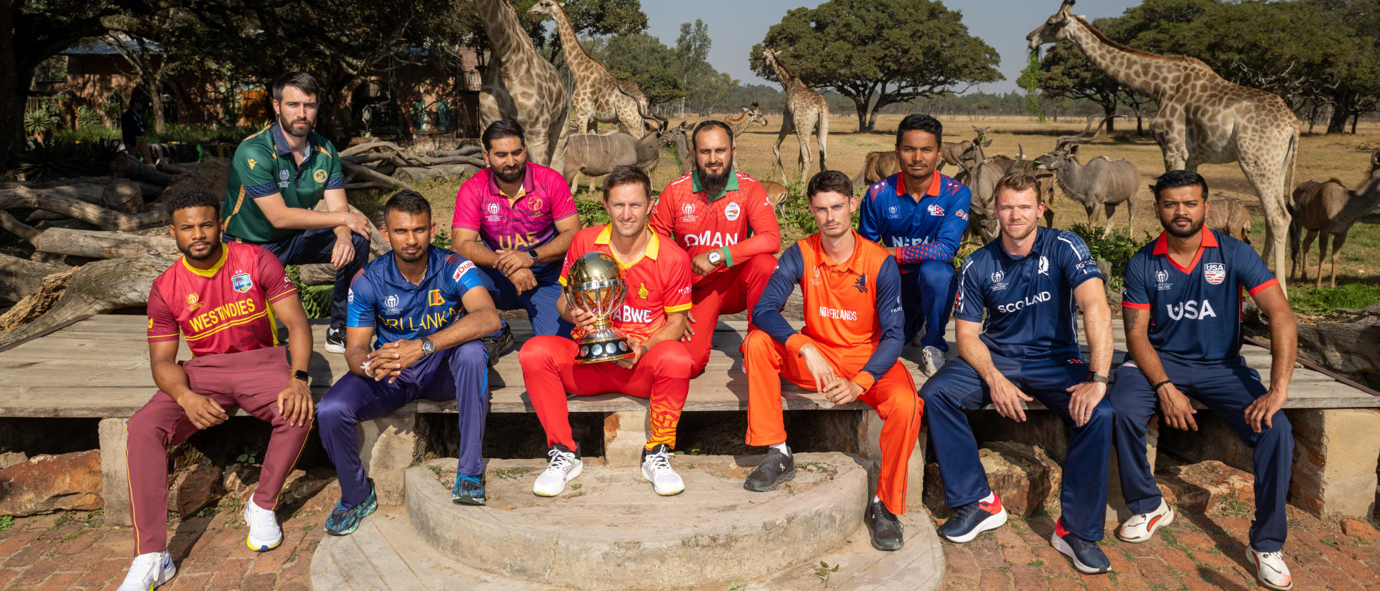 Captain's Photocall - ICC Men's Cricket World Cup Qualifier Zimbabwe 2023